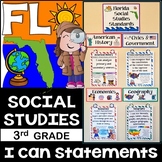 3rd Grade Florida Social Studies Standards I Can Statement