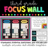 3rd Grade Focus Wall Bundle