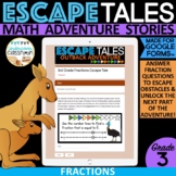 3rd Grade Fractions Activity | Digital Escape Tale for Goo