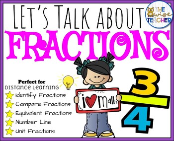 Preview of 3rd Grade Fractions | End of the Year Activities