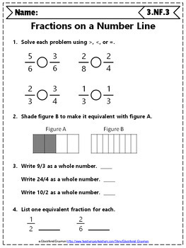 3rd Grade Fractions Worksheets: 3rd Grade Math Worksheets ...