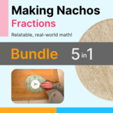 3rd Grade Fractions in Real World: Making Nachos w/ Videos
