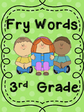 3rd Grade Fry Words- Word Wall