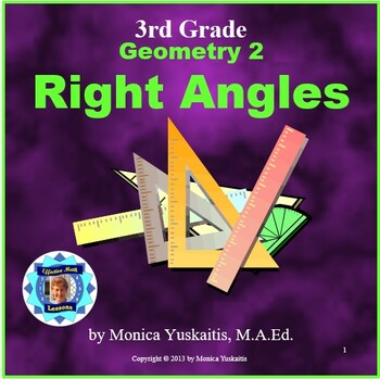 Preview of 3rd Grade Geometry 2 - Right Angles Powerpoint Lesson