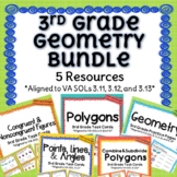 3rd Grade Geometry Bundle