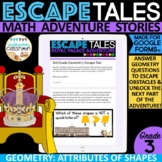 3rd Grade Geometry | Digital Escape Tale for Google Forms™