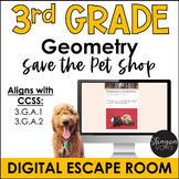 3rd Grade Geometry Review | Geometry Digital Game