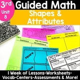 3rd Grade Geometry Shapes and Attributes 3.G.1