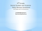 3rd Grade Georgia Social Studies and Science Spiral Review