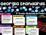 3rd Grade Georgia Standards Poster Pack (Confetti)