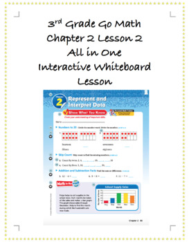 Preview of 3rd Grade GoMath Interactive Flip Chart Ch. 2 Lesson 2