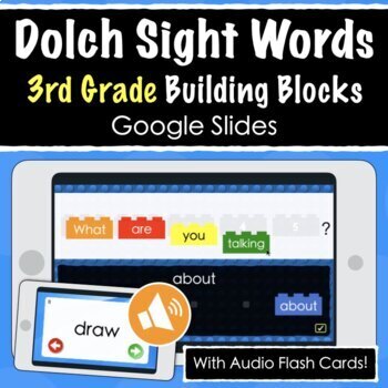 Preview of 3rd Grade - Google Slides Activities and Printables! Building Blocks!