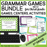 3rd Grade Grammar Games Bundle Set 2 - 3rd Grade Grammar C