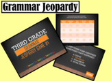 3rd Grade Grammar Jeopardy Bundle Distance Learning