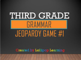 3rd Grade Grammar Jeopardy Game #1 Distance Learning