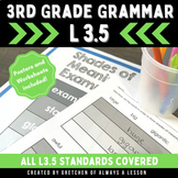 3rd Grade Grammar- L 3.5