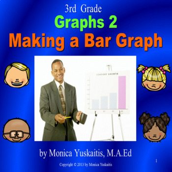 Preview of 3rd Grade Graphs 2 - Making Bar Graphs Powerpoint Lesson
