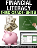 3rd Grade Guided Math Curriculum Unit 8 - Personal Financi