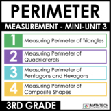 3rd Grade Measuring Perimeter Guided Math Curriculum - Mat
