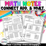 3rd Grade Guided Math Notes - Multiplication & Division- T