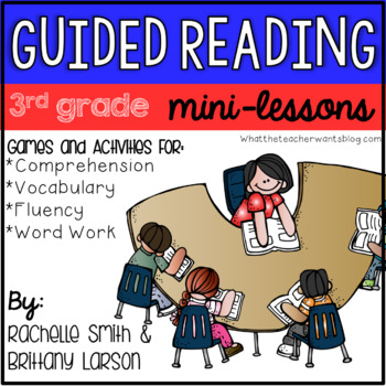 Preview of 3rd Grade Guided Reading Mini-Lessons {Activities, Resources, Posters and Games}