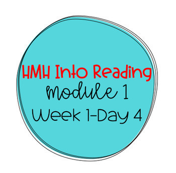 Preview of 3rd Grade HMH Into Reading Module 1: Week 1-Day 4 Lesson Plan *EDITABLE*
