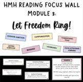 3rd Grade HMH Reading Focus Wall (Module 3)