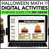 3rd Grade Halloween Math Activities - Digital Halloween Ma