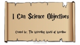 3rd Grade Harry Potter Science Objective Statements
