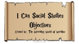 3rd Grade Harry Potter Social Studies Objective Statements