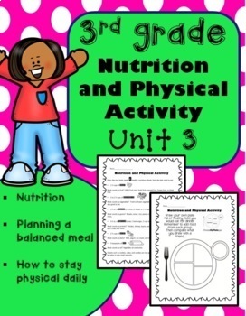 3rd grade health unit for the entire year by kindergarten treasures