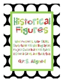 3rd Grade Historical Figures Posters, Projects, Map Skills