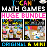 3rd Grade I CAN Math Games & Centers | Original & Mini Gam