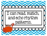 3rd Grade I can Statements - Music - Ocean Theme