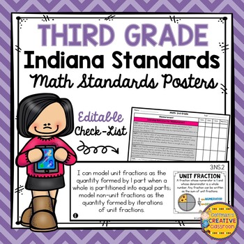 Preview of 3rd Grade Indiana Math Standards
