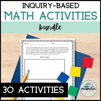 Preview of 3rd Grade Inquiry Based Math Activities | IB Math in a PYP Classroom