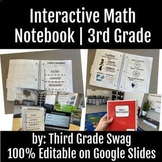 3rd Grade Interactive Math Notebook | Editable