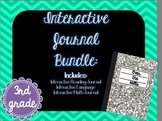 3rd Grade Interactive Notebooks/Journals Bundle {Reading, 