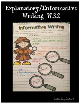 3rd Grade Interactive Writing Notebook by Creative Sassy Teacher