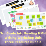 3rd Grade Into Reading HMH Writing Workshop Unit 3 Descriptive Essay Bundle