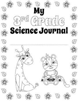 Preview of 3rd Grade Journal Covers