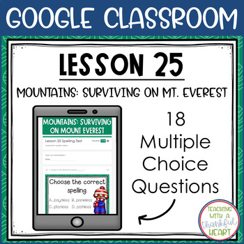 3rd Grade Journeys Spelling Test Mountains Surviving On Mt Everest Google