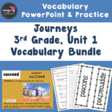 3rd Grade Journeys Vocabulary Slide Shows, Unit 1