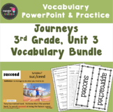 3rd Grade Journeys Vocabulary Slide Shows, Unit 3