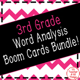 3rd Grade L.A. Word Study Boom Cards BUNDLE SOL 3.4