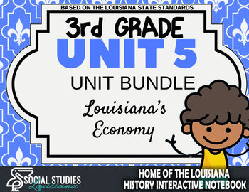 Preview of 3rd Grade - LA History - Unit 5 Bundle