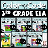 3rd Grade Language CCSS Color by Code Bundle
