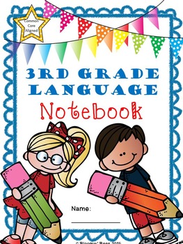 Preview of 3rd Grade Language Notebook: Interact, Teach, Practice, and Write!