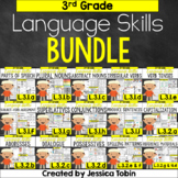 3rd Grade Language Skills Bundle - Language and Grammar Wo