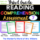3rd Grade Leveled Reading Comprehension Assessment #7- Col